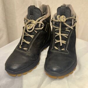 Ecco Exostrike GTX Women's Black High Top Hiking Boot Leather Gortex Size US 6